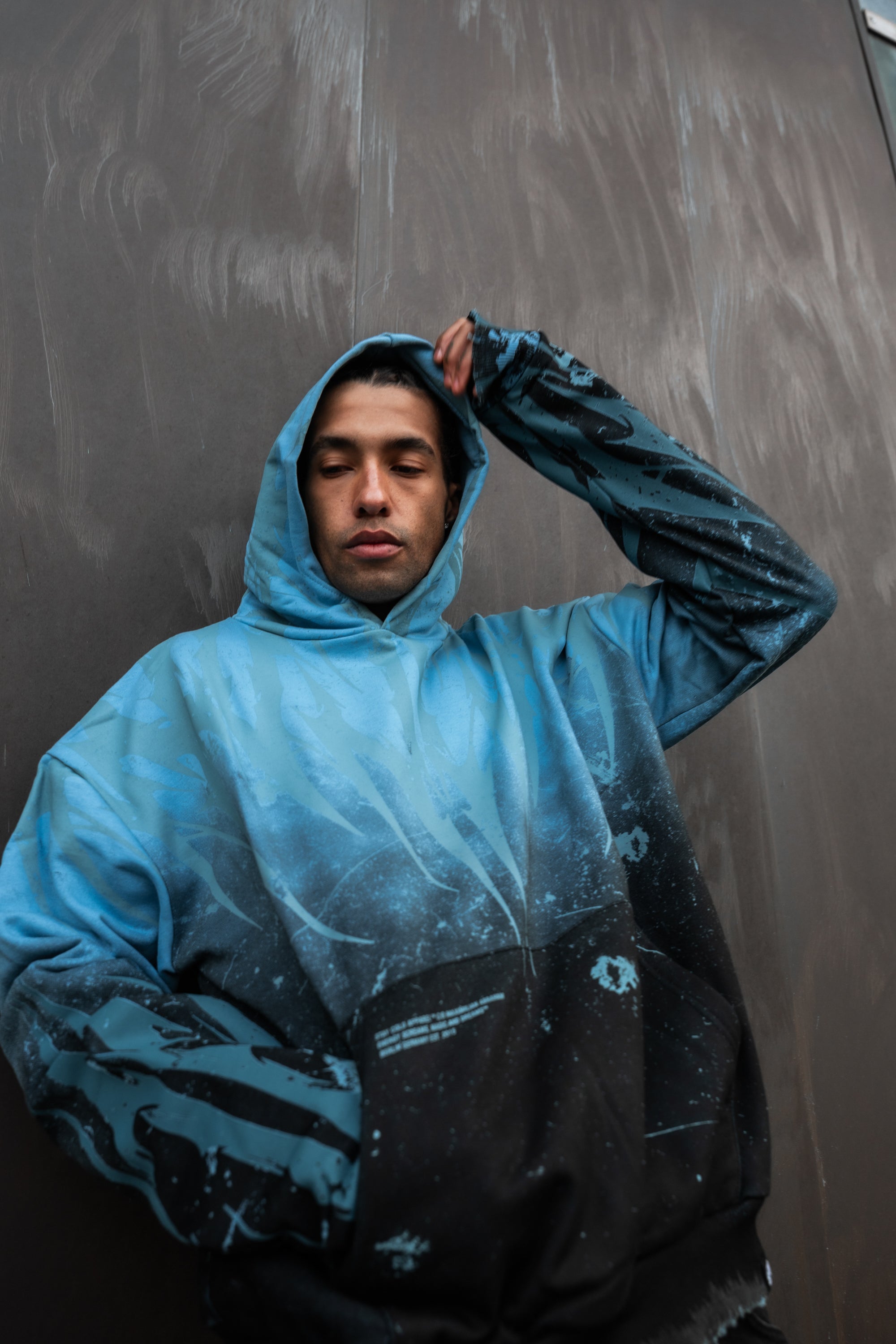 Thornbreaker (cameo blue) - Heavy Oversized Hoodie (400GSM)