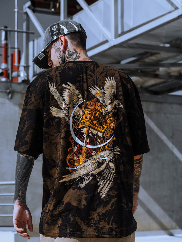 Torch Of Bloom - Customized T-Shirt (200GSM) Lifestyle Image