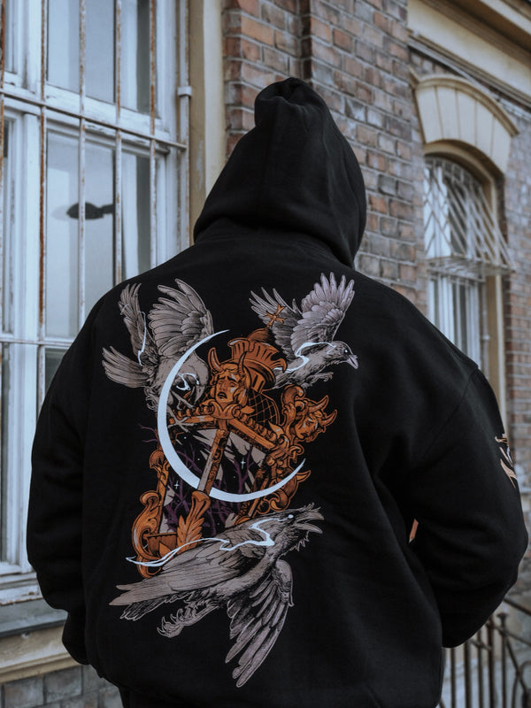 Torch of Bloom - Oversized Hoodie Lifestyle Image