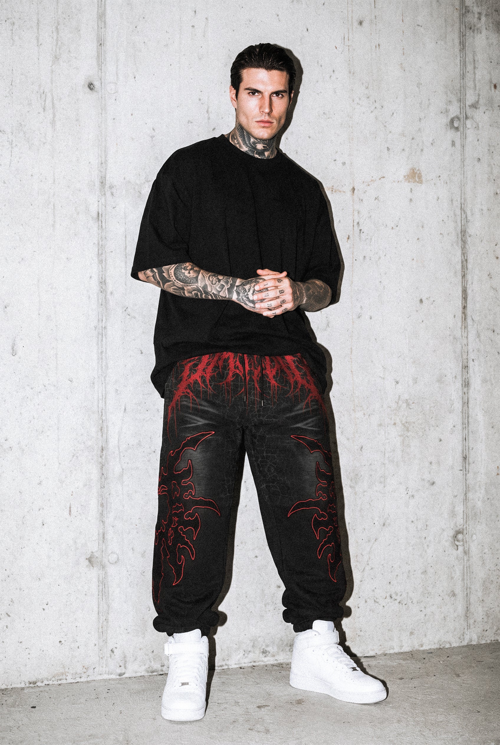 Warforged (Black) - Sweatpants (350GSM)