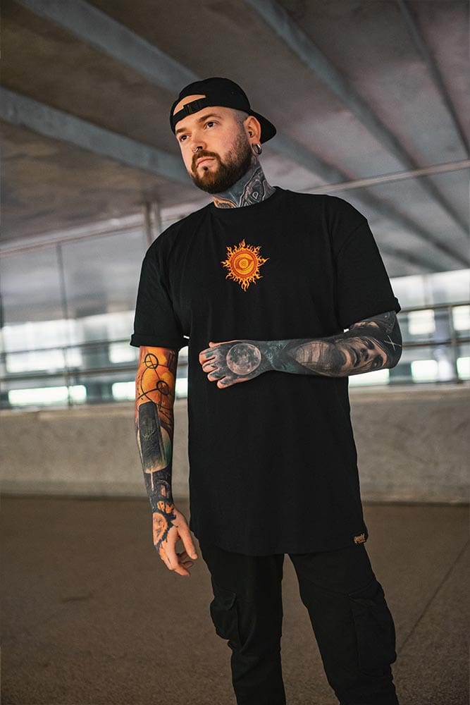 Wolf Swallowed The Sun - Oversized T-Shirt