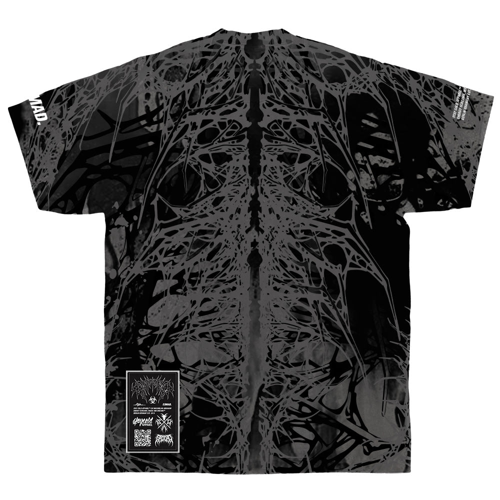 Deathwood (dark grey) - Heavy Oversized T-Shirt (250GSM)