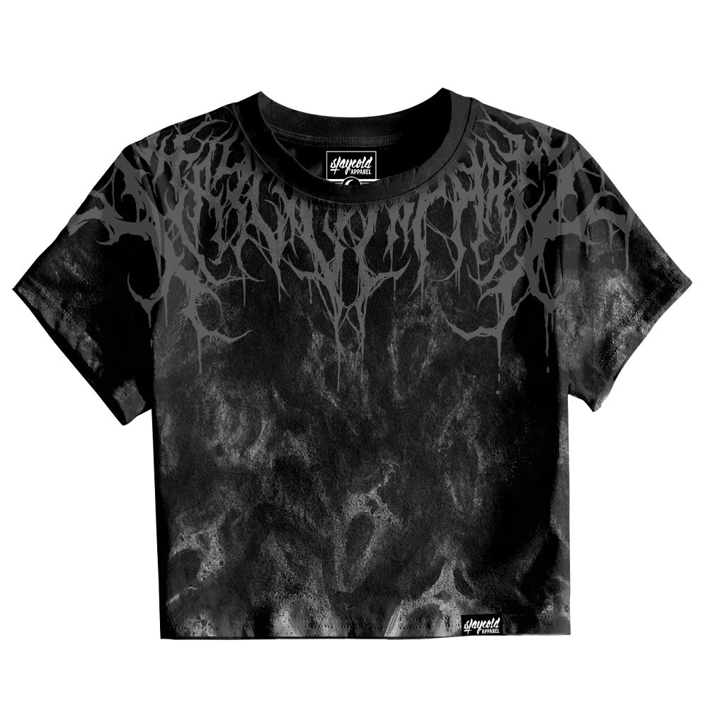 Reign Of Blood (Slasher) - Crop T-Shirt (200GSM)