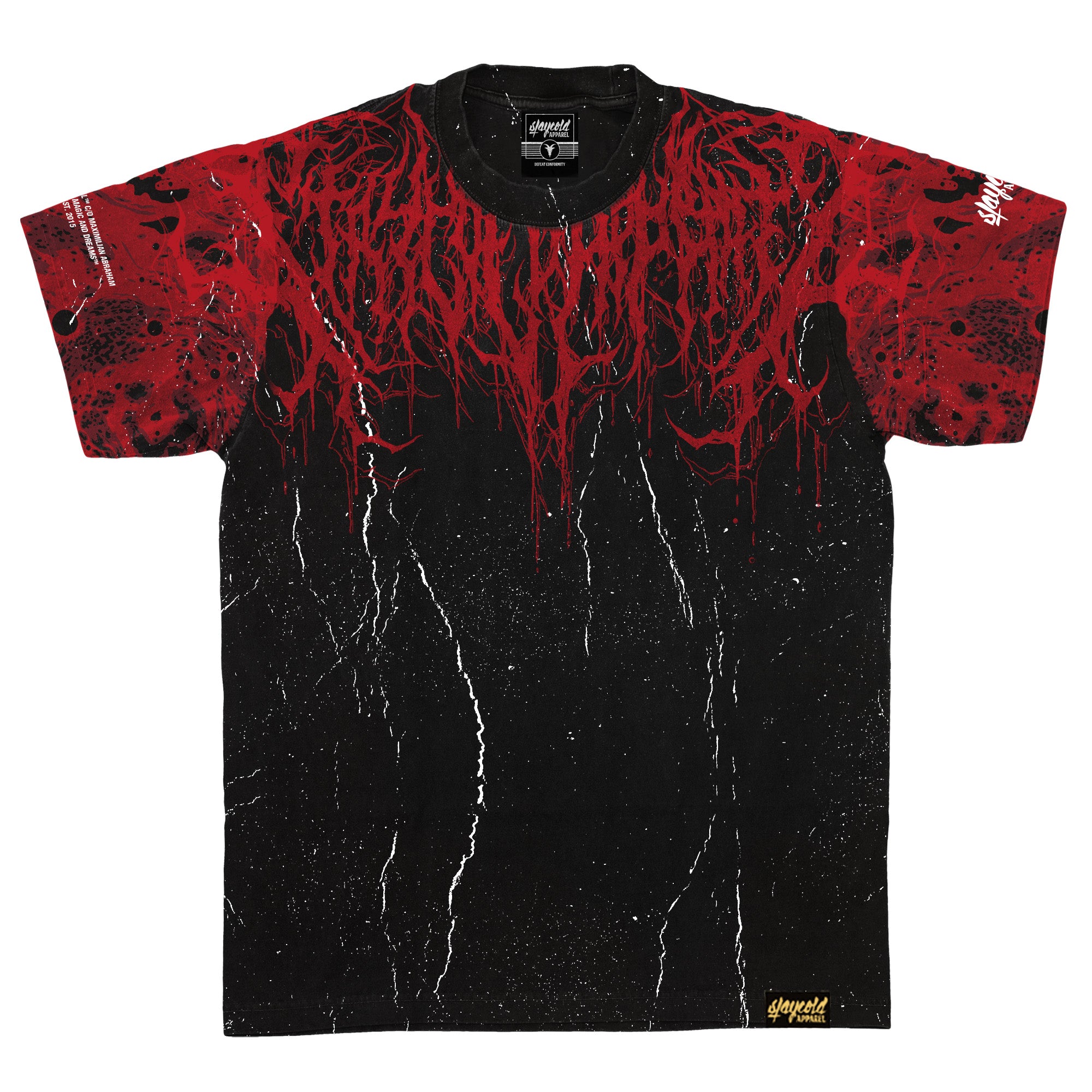 Reign Of Blood (Hellskin) – Heavy Oversized T-Shirt (250GSM) – Front mockup