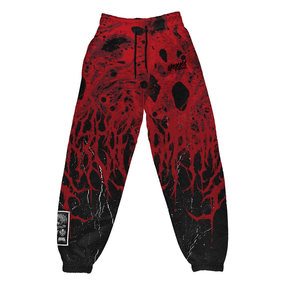 Reign Of Blood (Hellskin) – Sweatpants (350GSM) – Front mockup