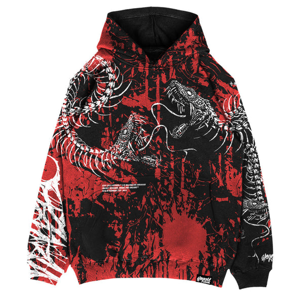 Black Spine (Bloodshed) - Oversized Hoodie (350GSM)