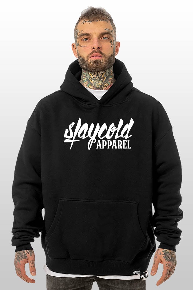 Stay Cold Oversized Logo Hoodie 320GSM Image 1