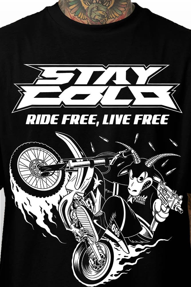 Ride Free, Live Free - Oversized T-Shirt