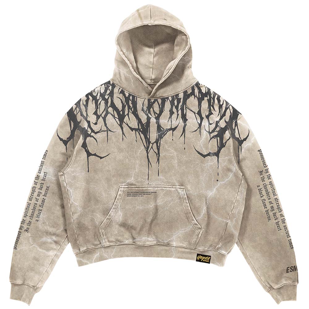 Reign Of Blood - Heavy Oversized Hoodie (Tie Dye) 400GSM
