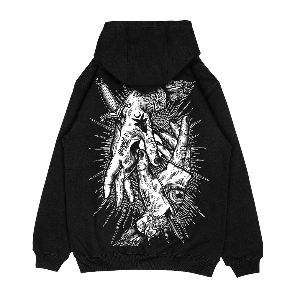 Chainbreaker (Grey) - Heavy Oversized Hoodie (400GSM)