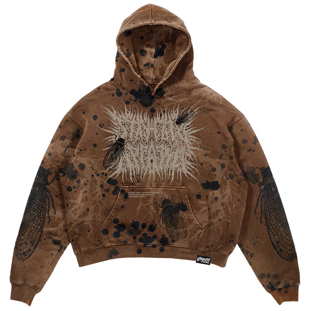 Grimfall - Heavy Oversized Hoodie (Acid Washed) 400GSM