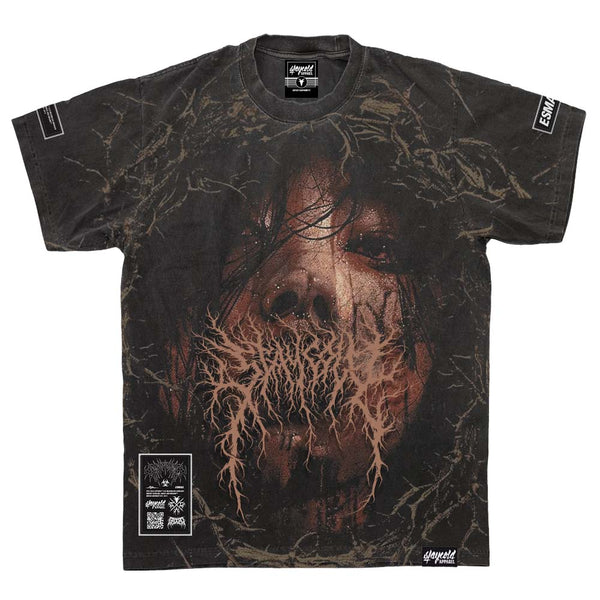 Hexfang (dark grey) - Heavy Oversized T-Shirt (250GSM)