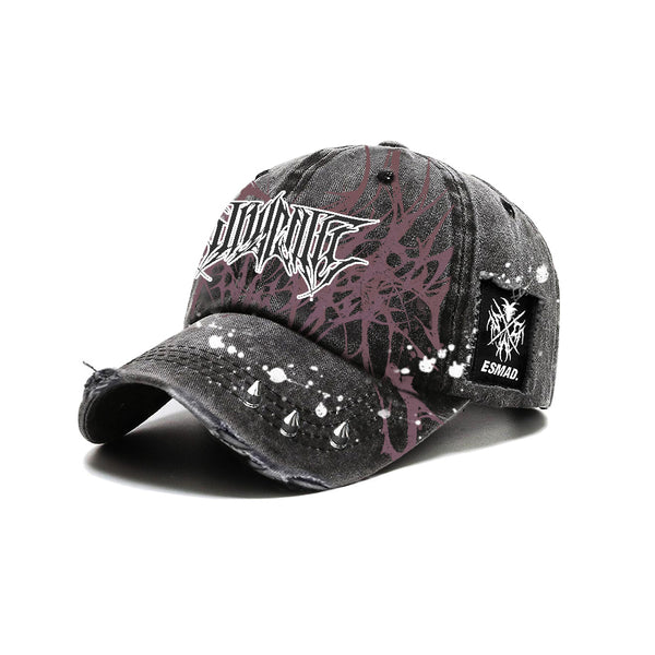 Thronebreaker (black) - Distressed Baseball Cap Mockup