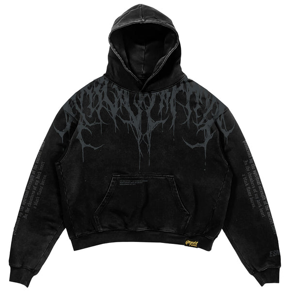 Reign Of Blood 3.0 - Heavy Oversized Hoodie 400GSM Mockup