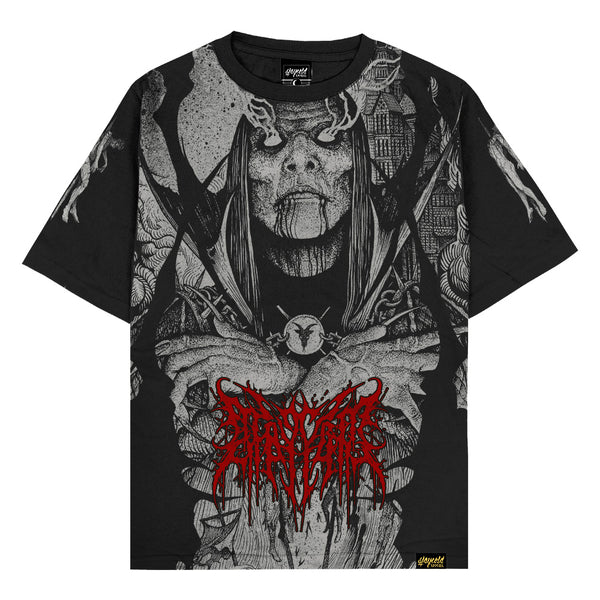 Vlad The Impaler (black) - Oversized T-Shirt (200GSM)