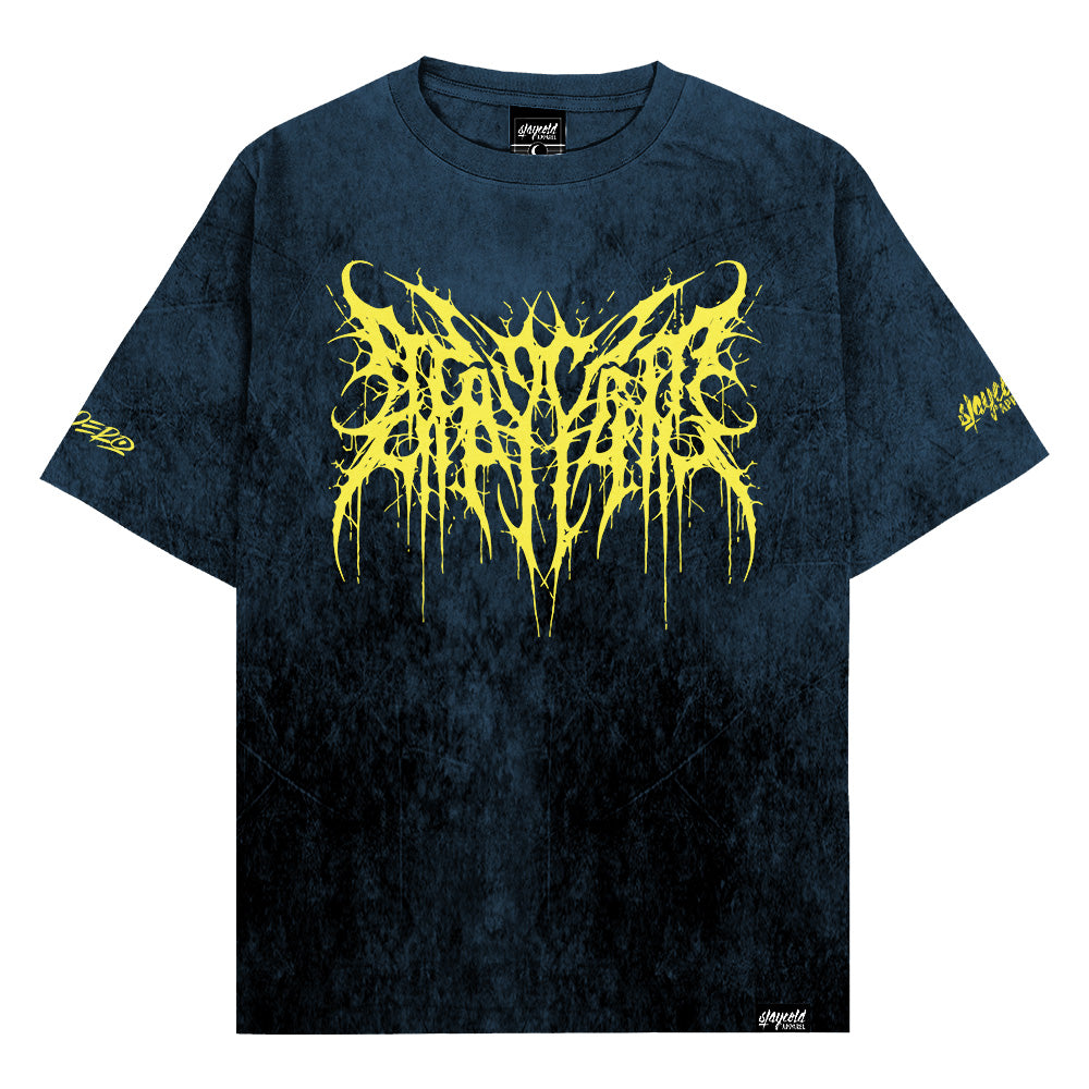 Zombie Fox (Black Petrol) - Oversized T-Shirt (200GSM)