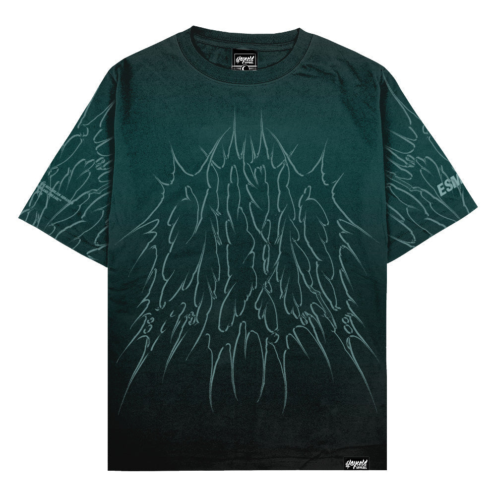 Black Razor (Petrol) - Oversized T-Shirt (200GSM)
