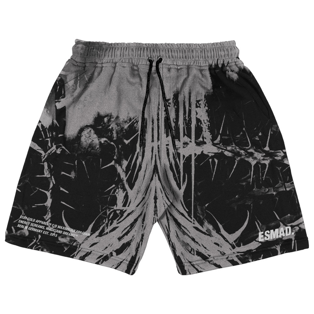 Nightbreed (purple tie dye) - Prime Shorts (350GSM)
