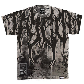 Grimfall (sandstone) - Heavy Oversized T-Shirt (250GSM)