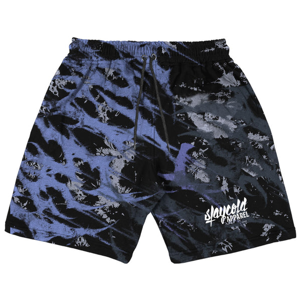 Nightbreed (purple tie dye) - Prime Short (350GSM) Mockup