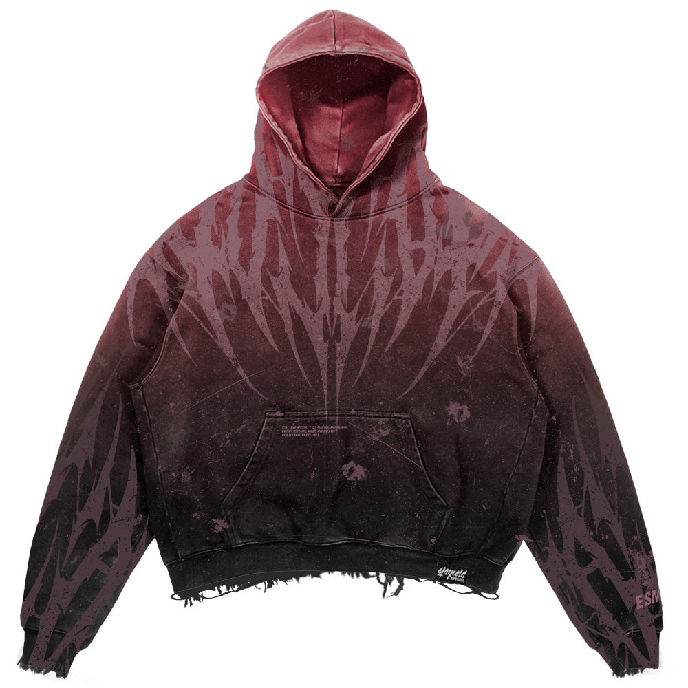 Thornbreaker (black) - Heavy Oversized Hoodie (400GSM)