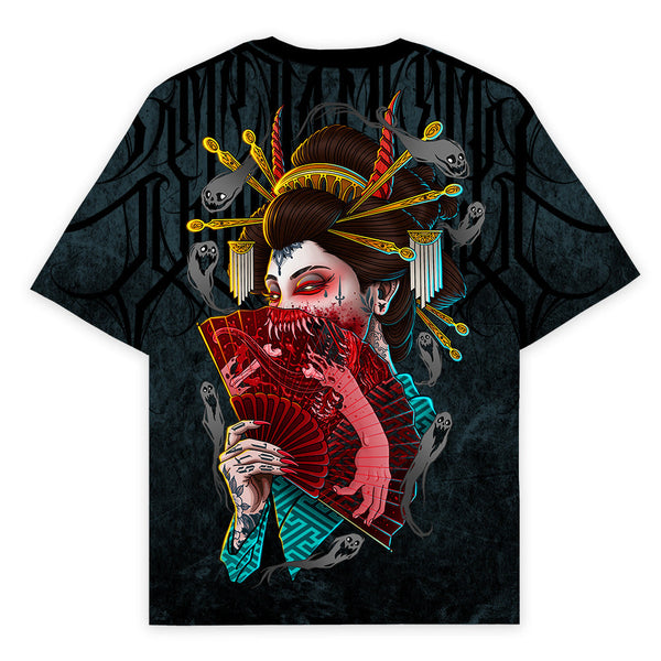 Ravenous (black petrol) - Oversized T-Shirt (200GSM)