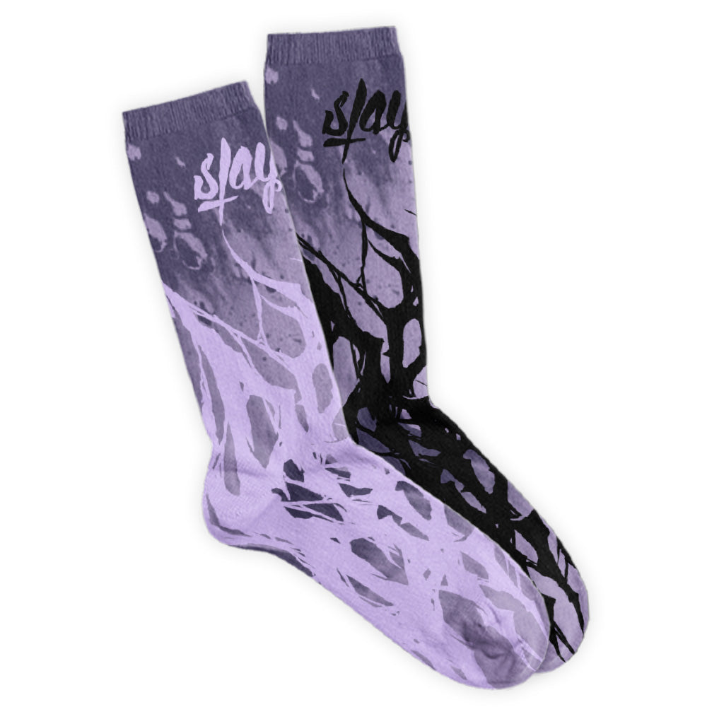 Reign Of Blood (Purple) - Comfort Socks
