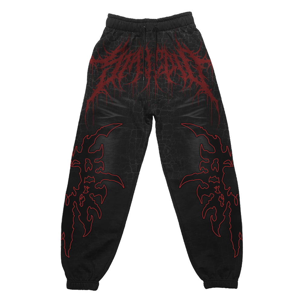 Warforged (Black) - Sweatpants (350GSM)