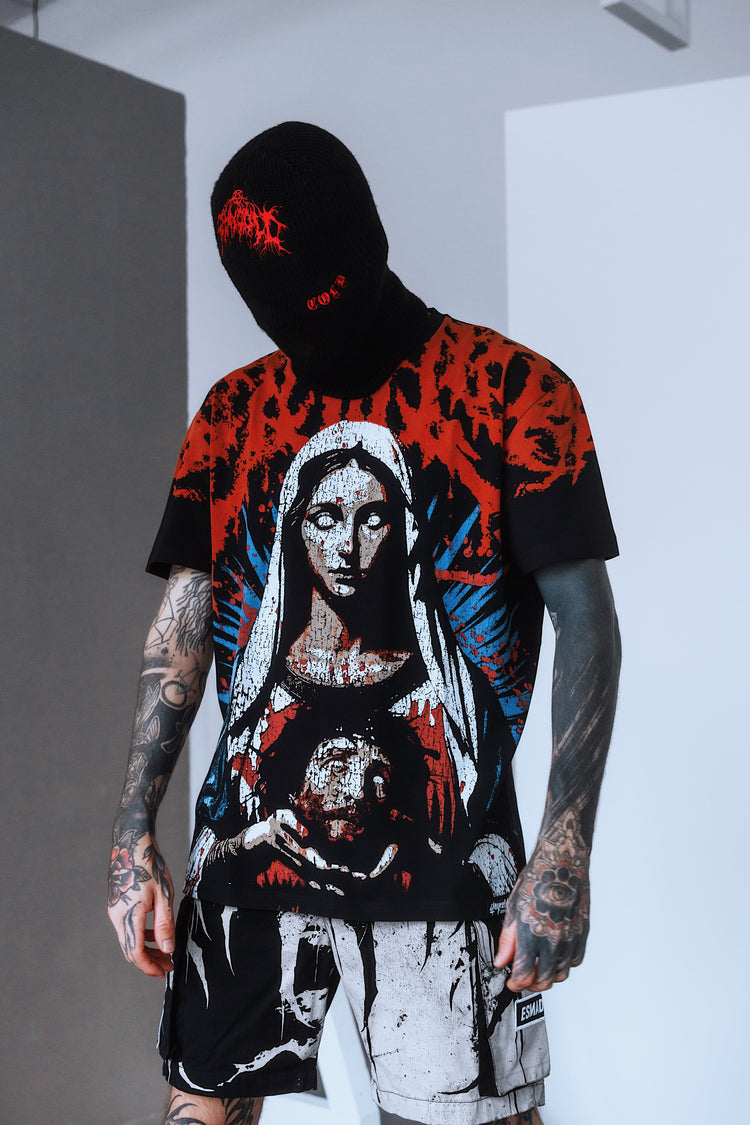 Baptized In Blood (Black) - Regular T-Shirt (200GSM) Image 1
