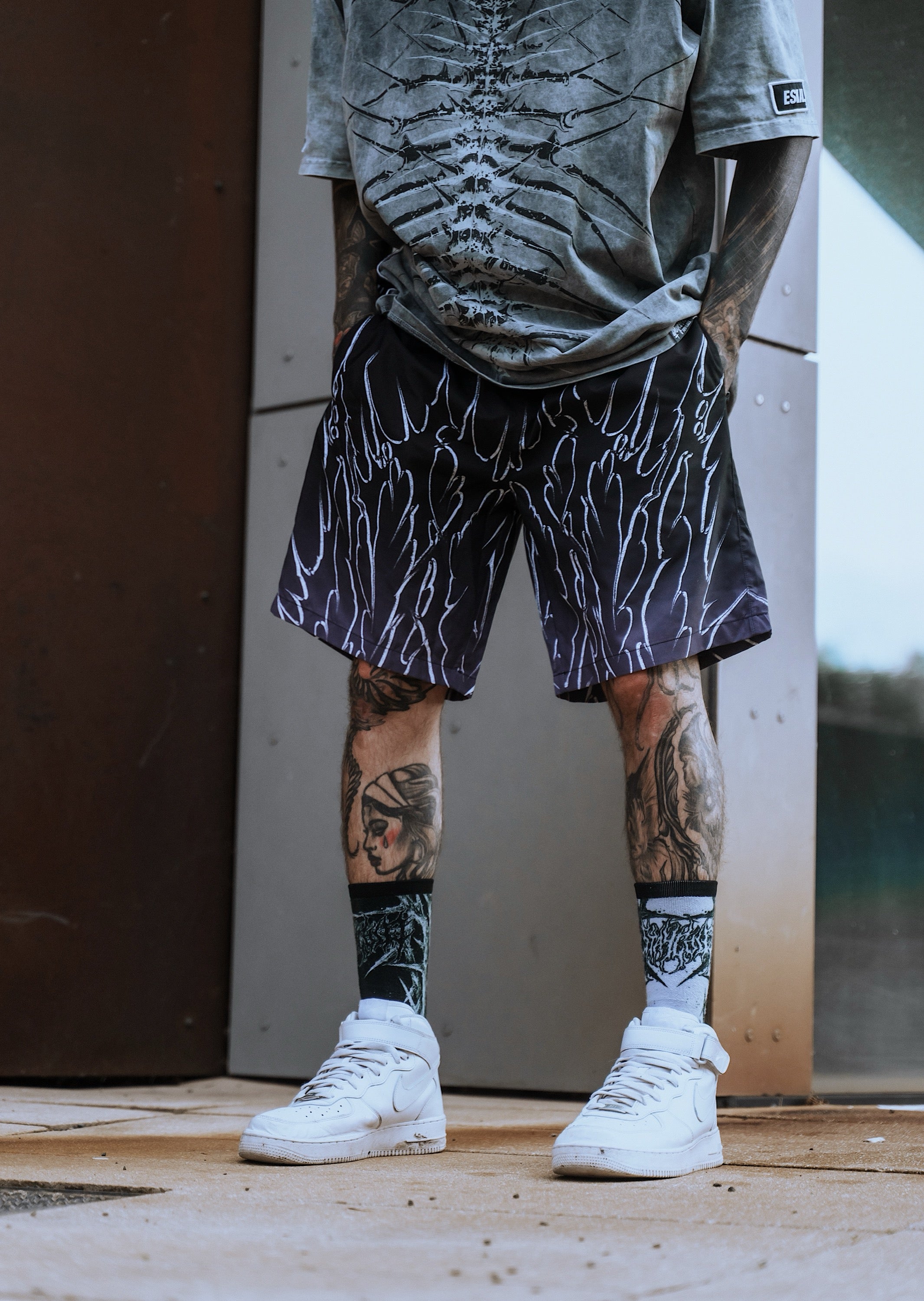 Black Razor - Boardshorts (Purple)