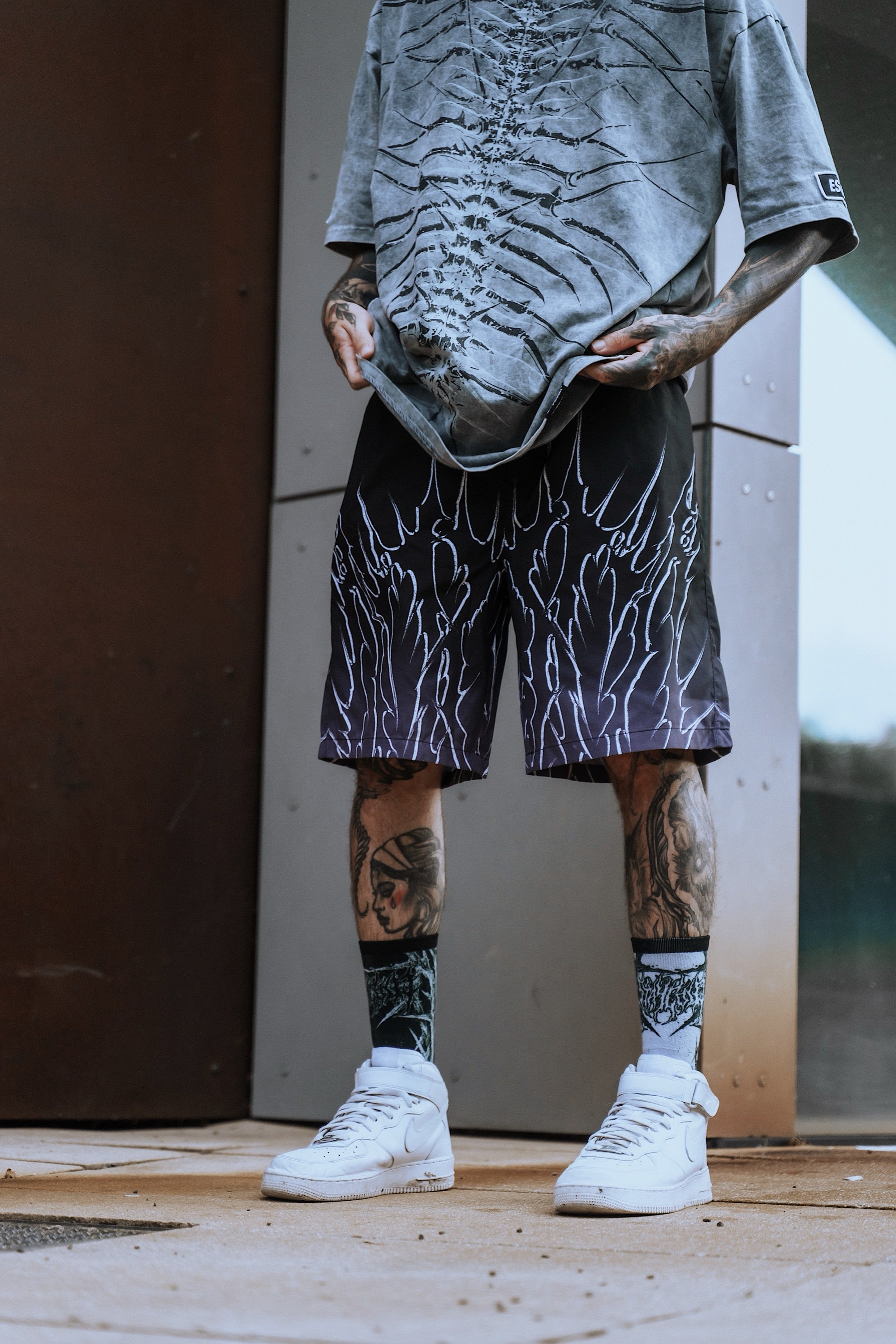 Black Razor - Boardshorts (Purple)