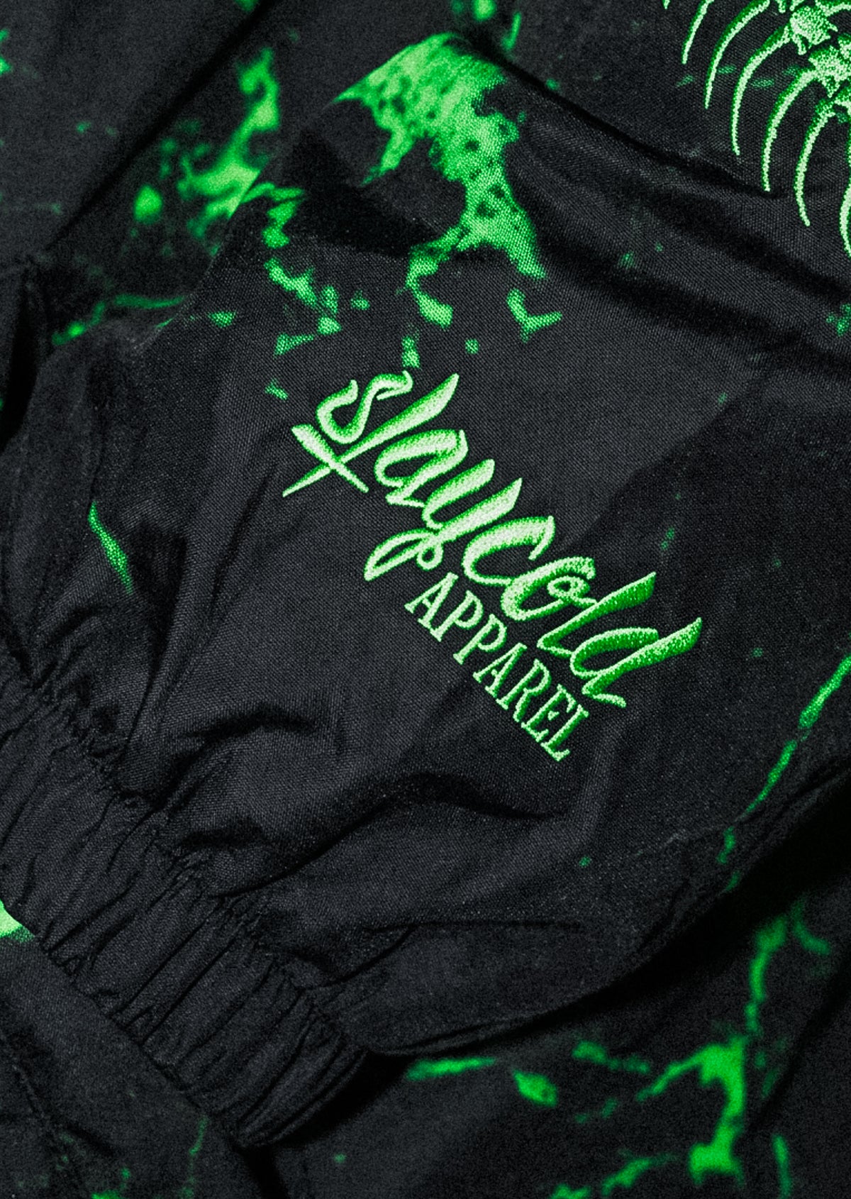 Black Spine (Black) - Raincoat