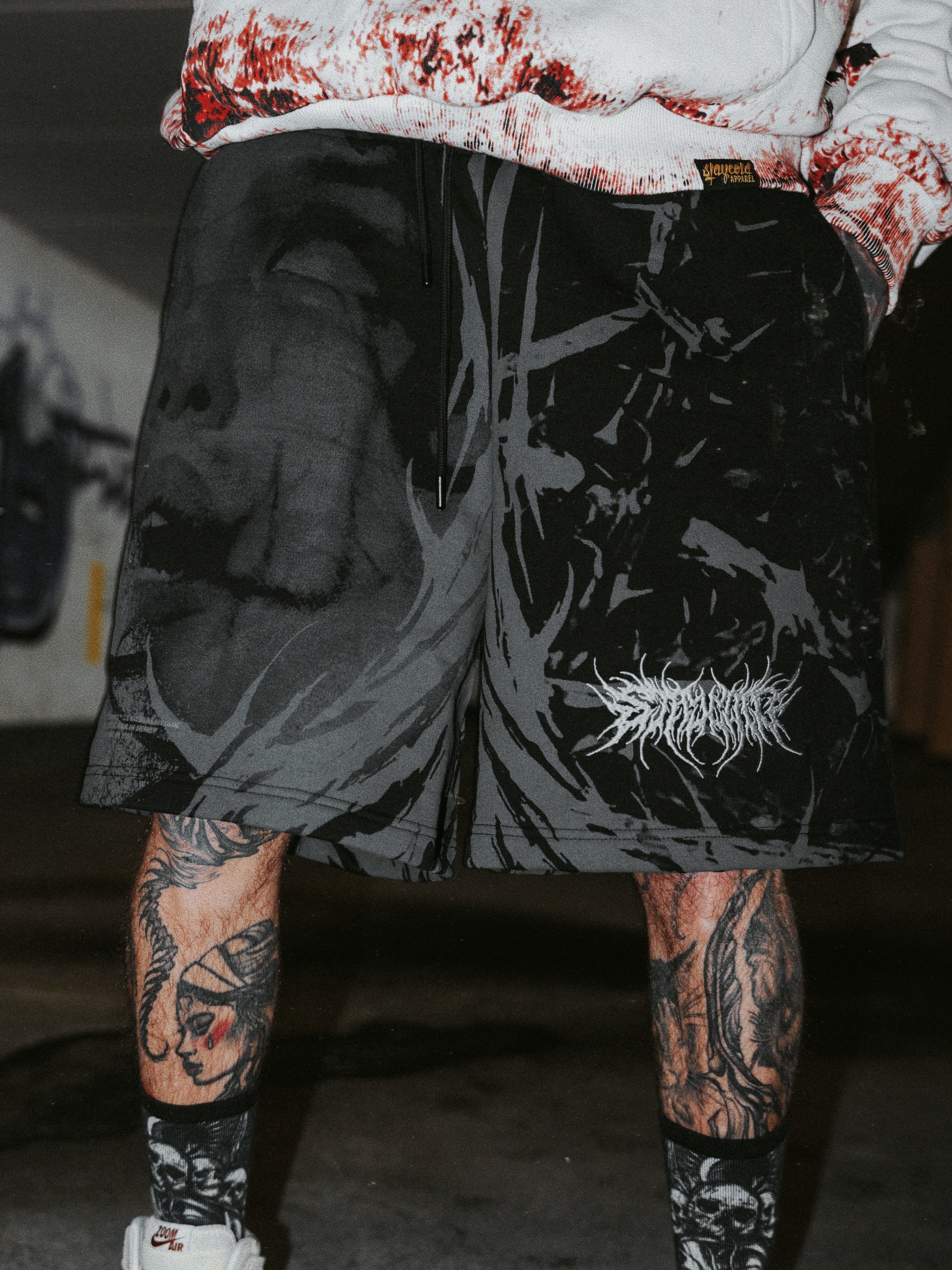 Blackwater (Black) - Prime Shorts (350GSM)