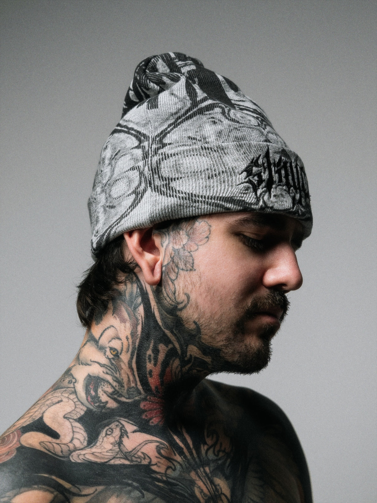 Blaze Knit (Grey) - Beanie