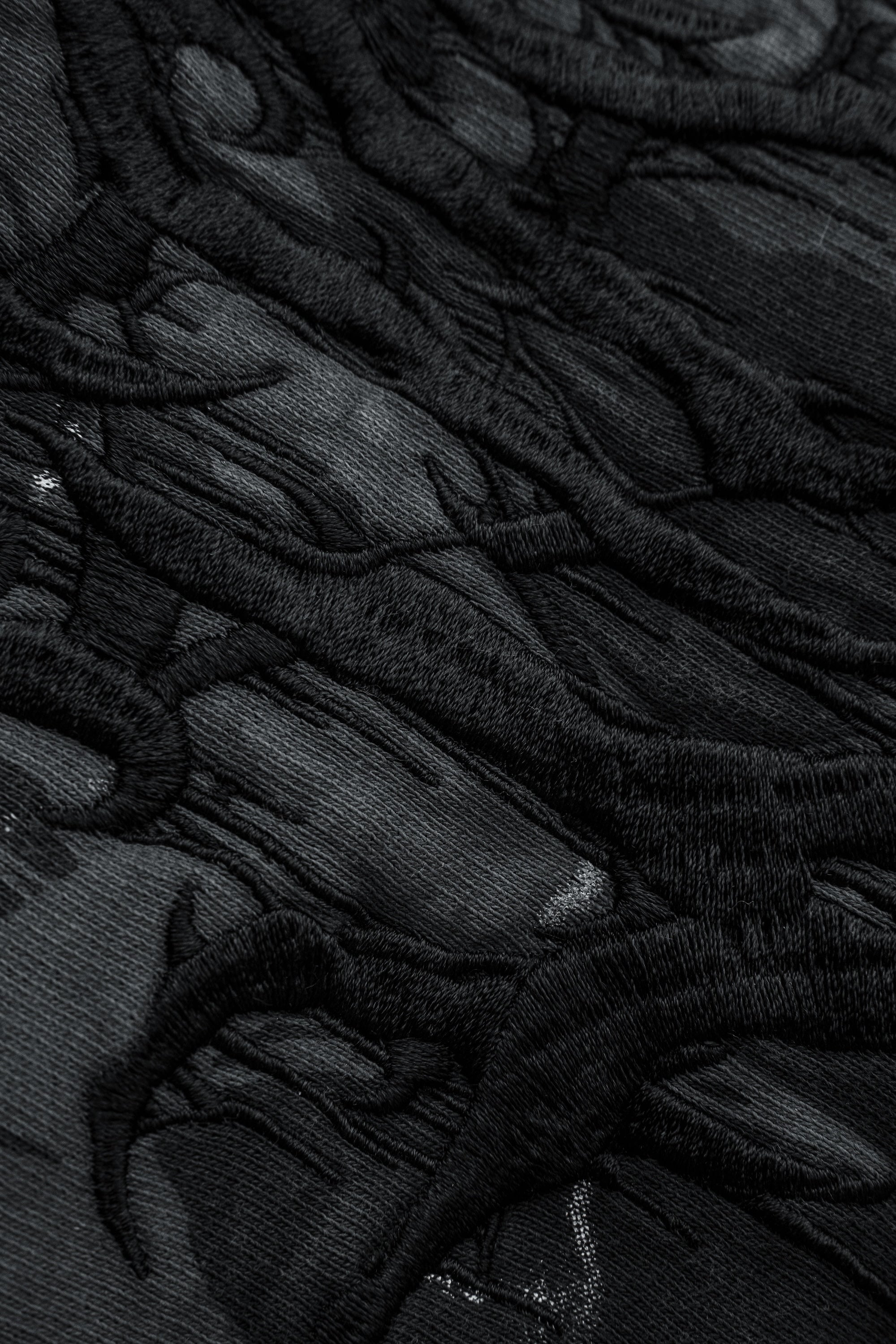 Bloodshot - Heavy Oversized Hoodie (Black Acid) 400GSM