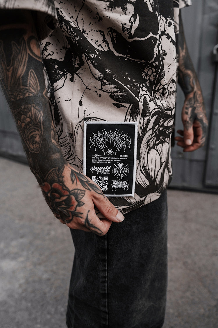 Bloomwound (Allover) - Heavy Oversized T-Shirt (250GSM) Image 4
