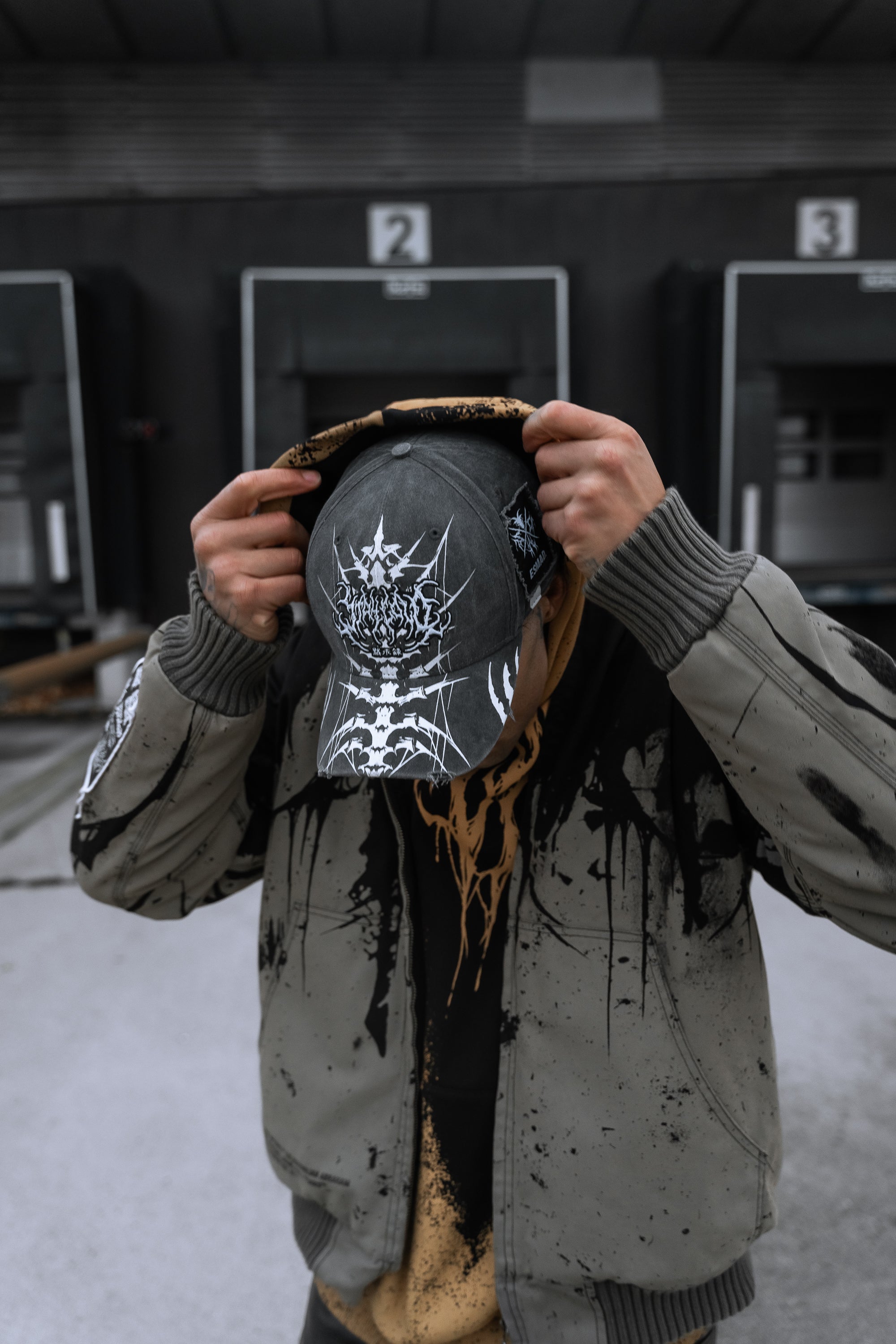 Bone Forge (half half) - Workwear Jacket (350GSM)