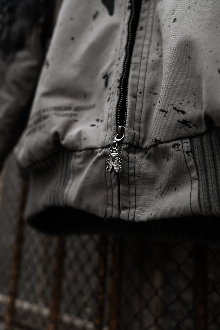 Bone Forge (half half) - Workwear Jacket (350GSM) Image 4