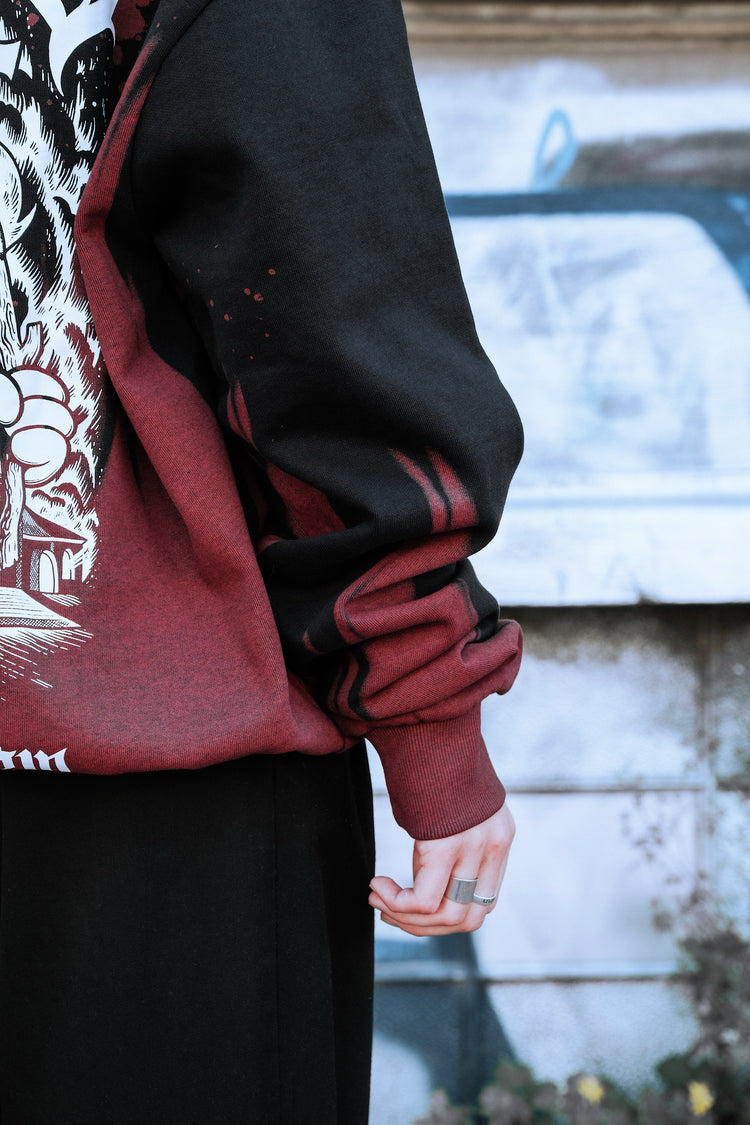 Church Burner Crew - Customized Oversized Hoodie (350GSM) Image 5