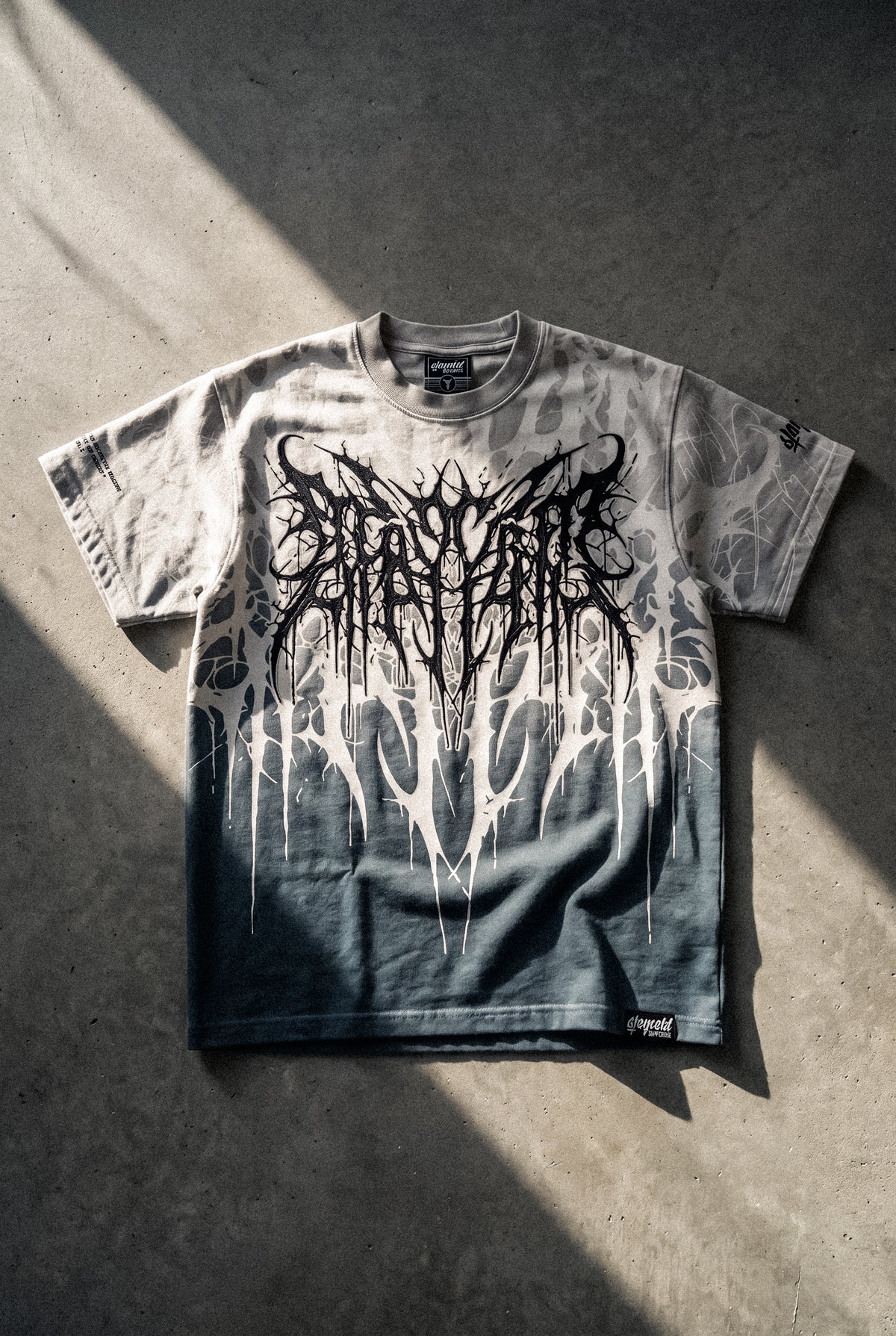 Cold Blooded (Sand Fade) - Oversized T-Shirt (200GSM)