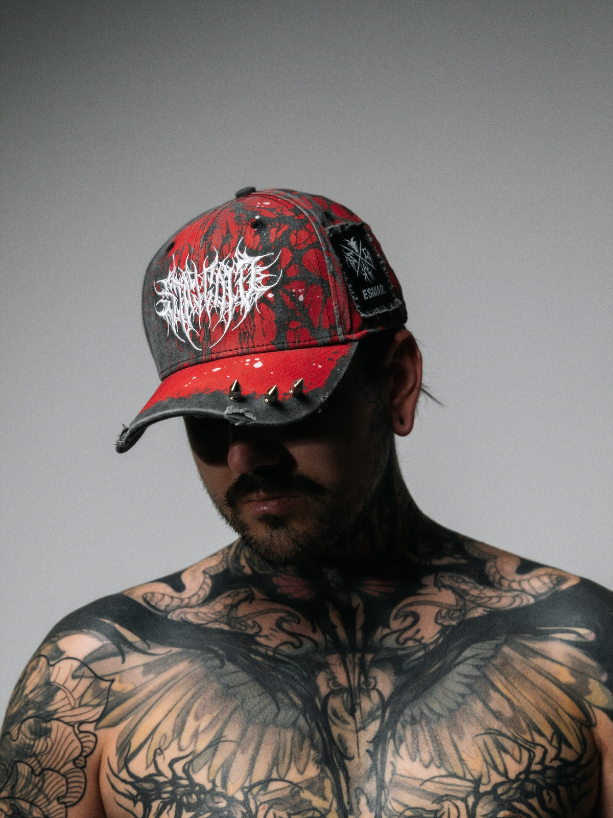 Core Burn (Red) - Distressed Baseball Cap