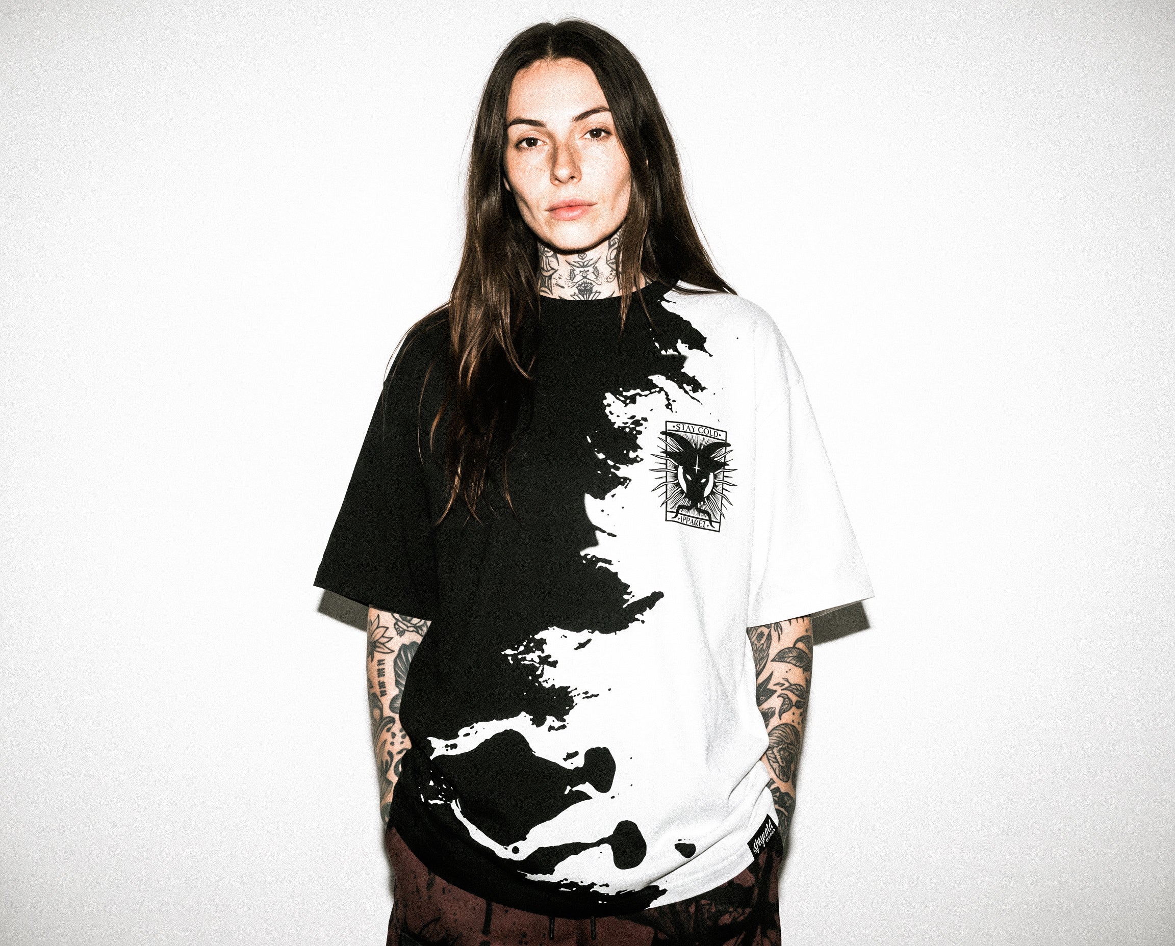 Death Rider (Half Half) - Oversized T-Shirt (200GSM)