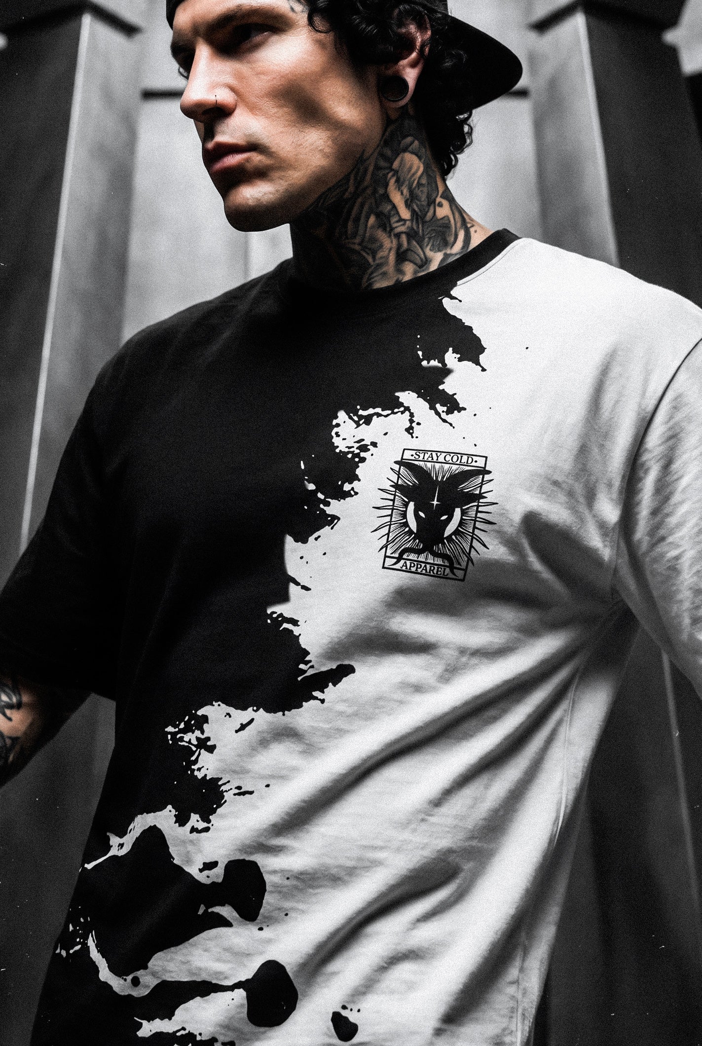 Death Rider (Half Half) - Oversized T-Shirt (200GSM)