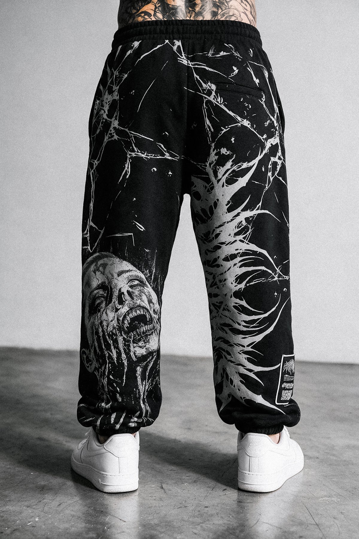 Deathrattle (Grey) - Sweatpants (350GSM)