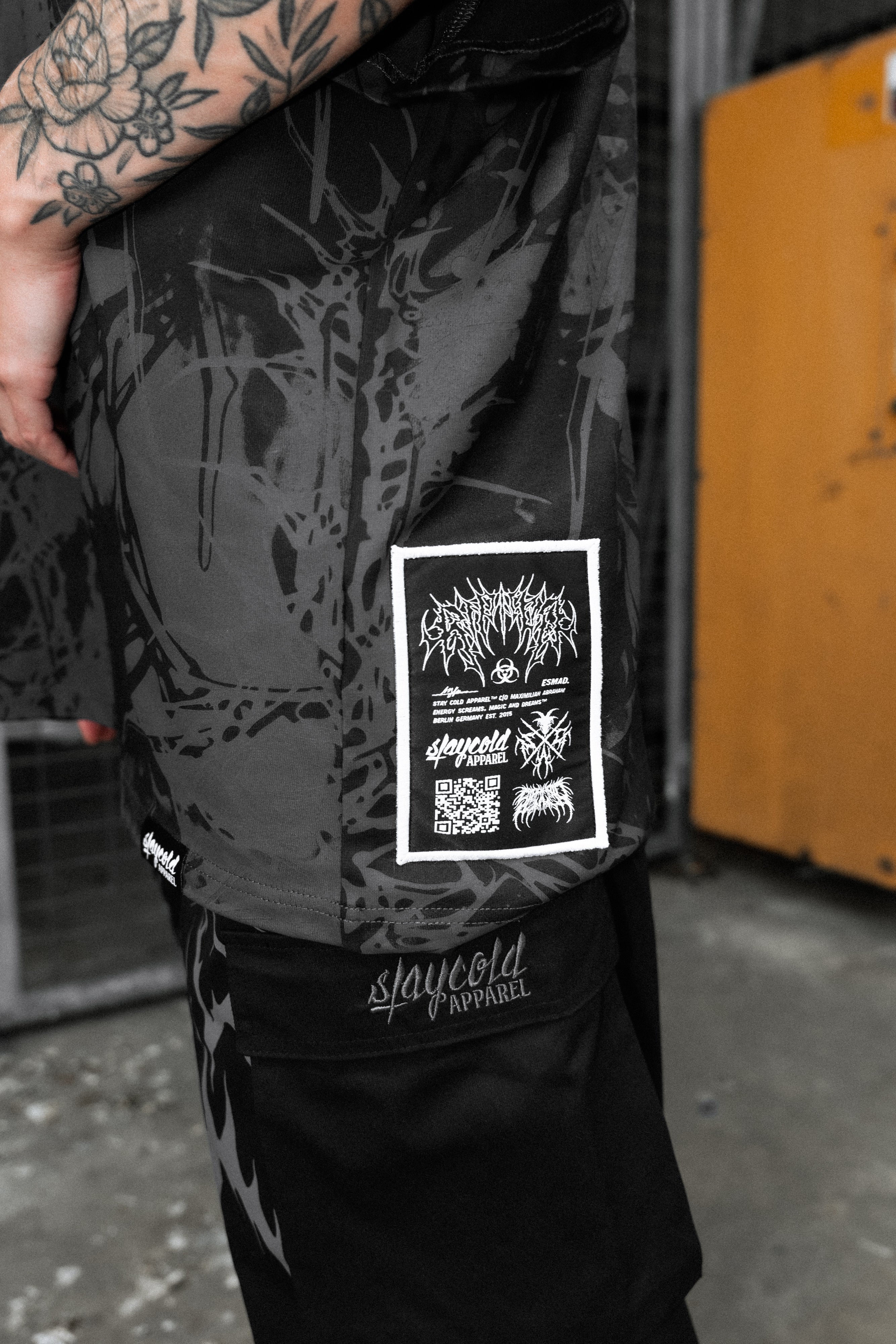 Deathwood (dark grey) - Heavy Oversized T-Shirt (250GSM)