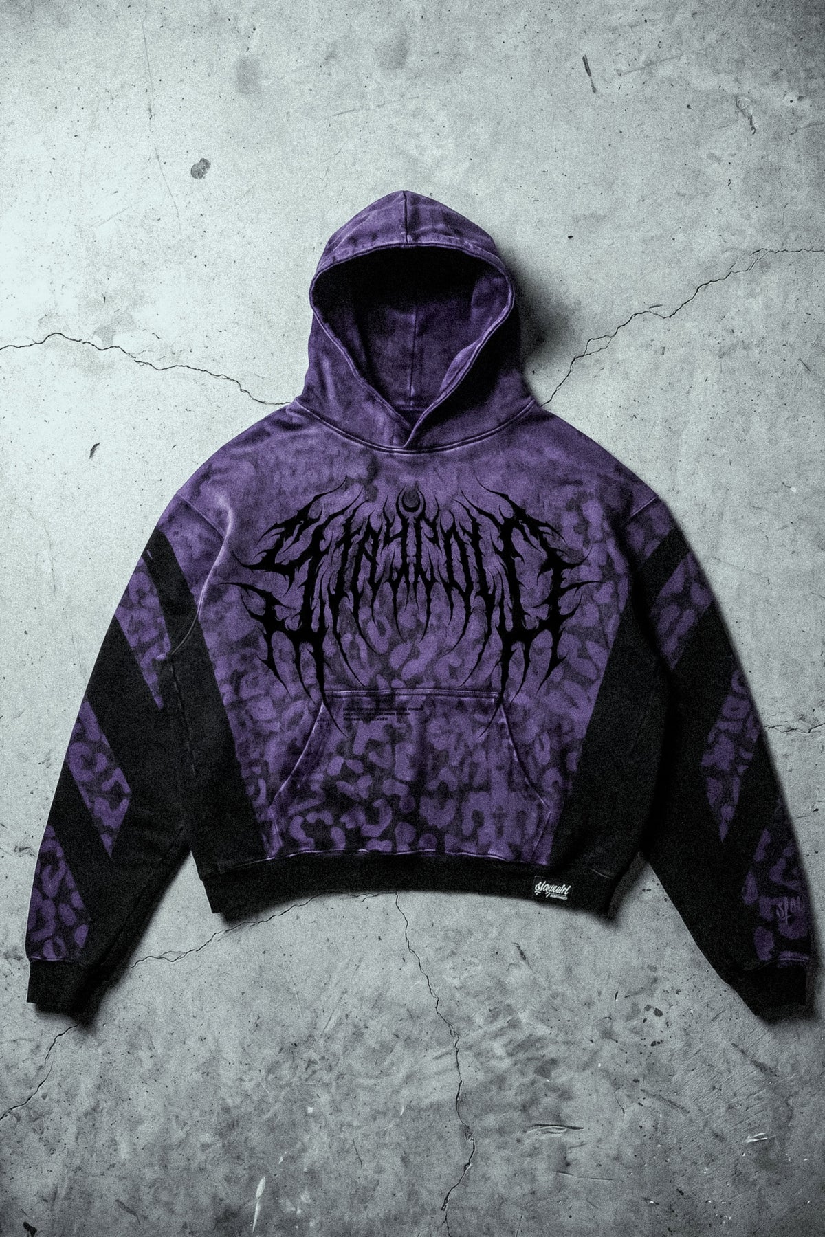 Dreadspawn (Purple) - Heavy Oversized Hoodie (400GSM)