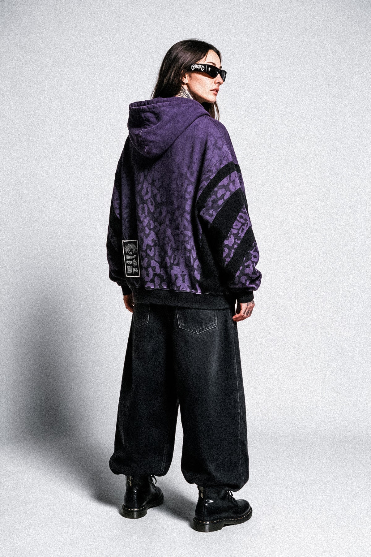 Dreadspawn (Purple) - Heavy Oversized Hoodie (400GSM)