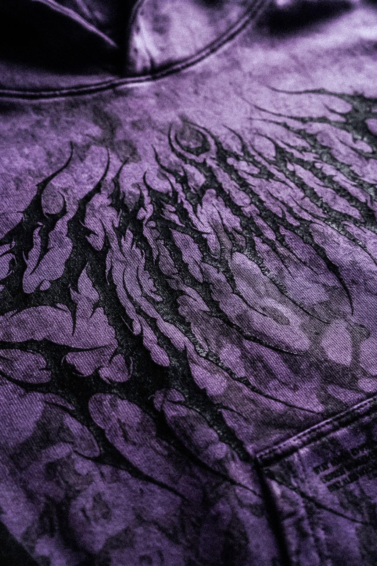 Dreadspawn (Purple) - Heavy Oversized Hoodie (400GSM)