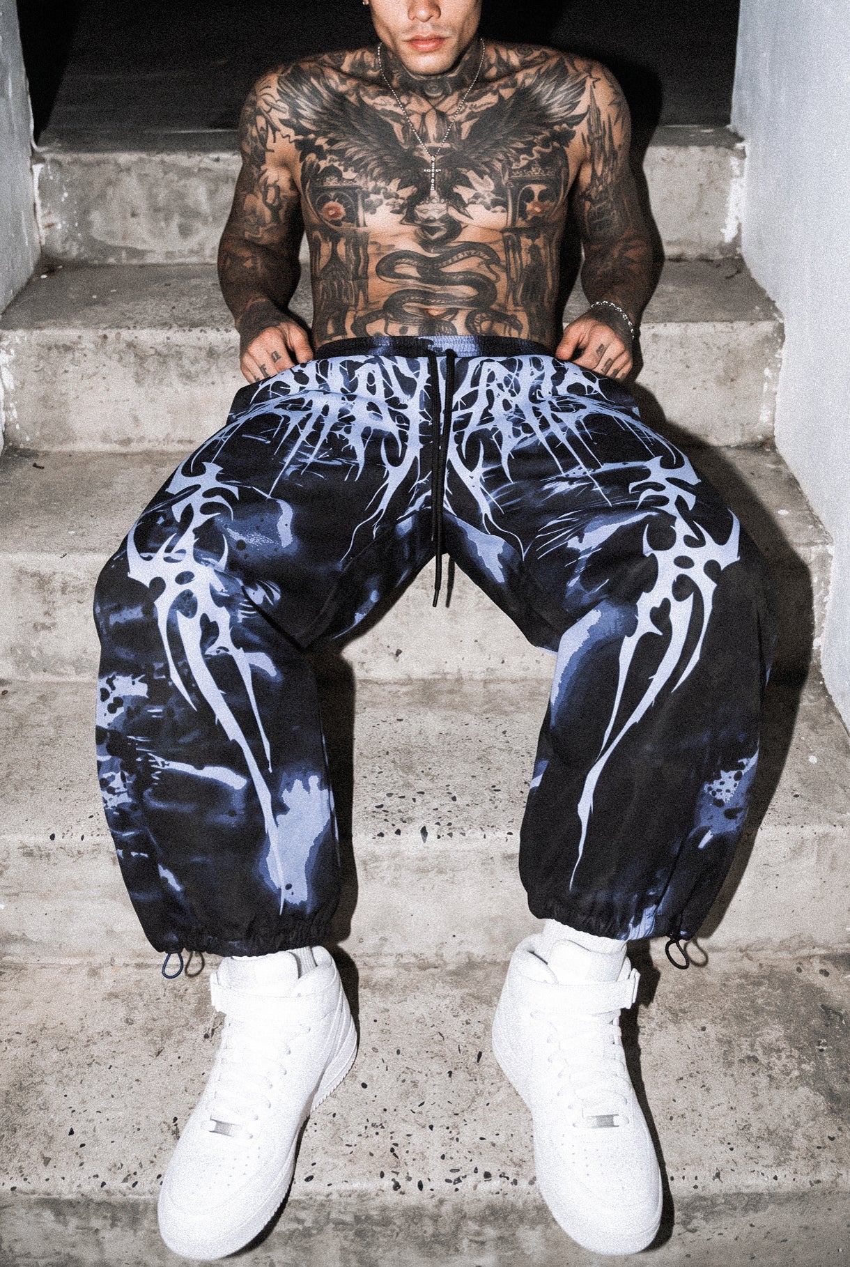 Eternal Winter (Blue) - Track Pants