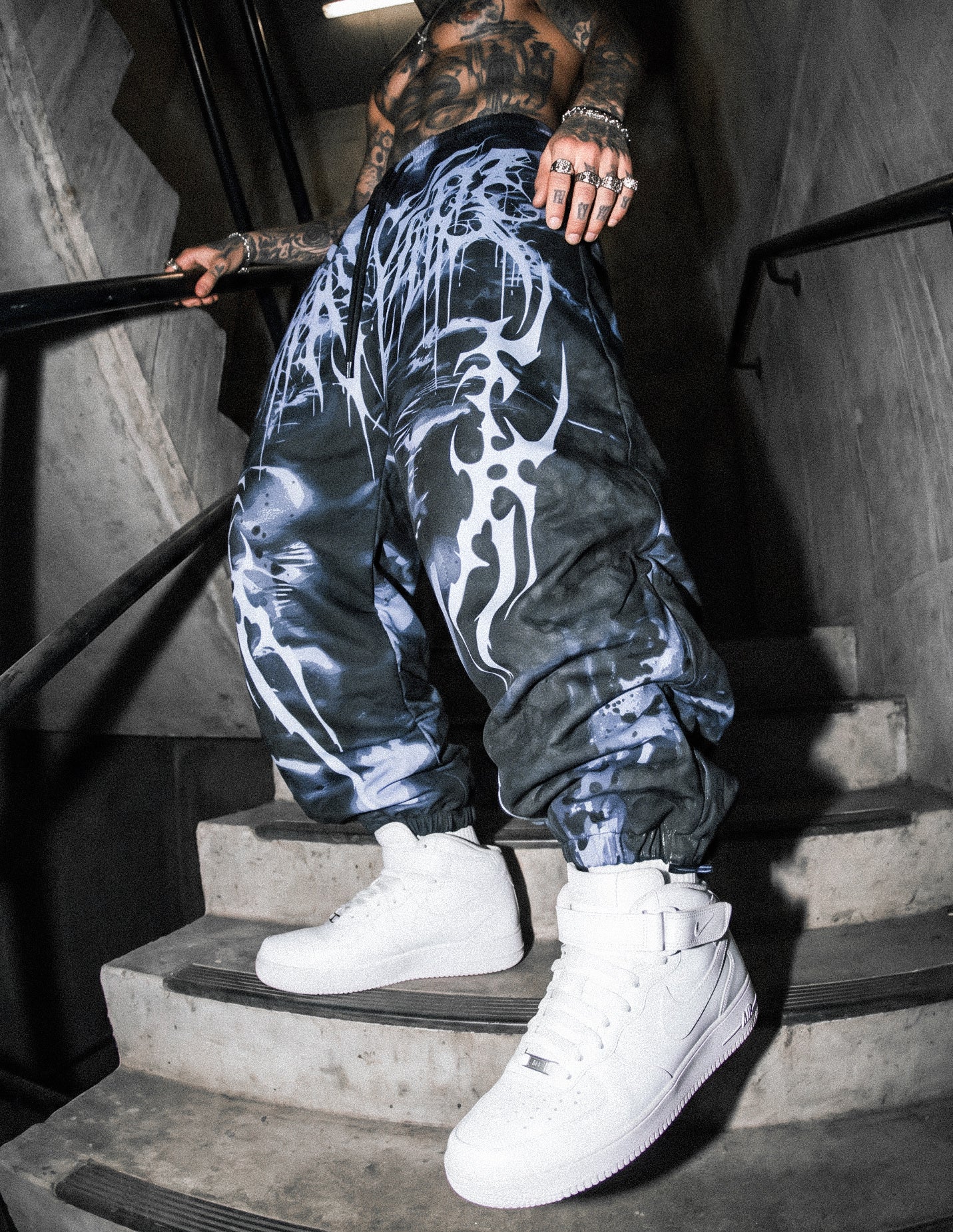 Eternal Winter (Blue) - Track Pants